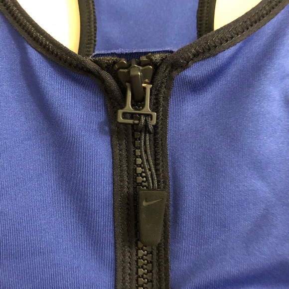 Nike Pro XS Zip Up Sports Bra - Picture 4 of 5